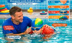 Twoje dziecko pokocha wodę! Nauka pływania krok po kroku
