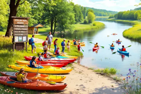 Spływ Krutynią: Ile kosztuje? Cennik kajaków, transportu i opłat!