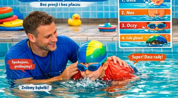 Twoje dziecko pokocha wodę! Nauka pływania krok po kroku